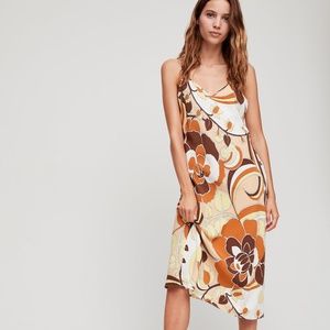 WILFRED ARITZIA Slinky midi slip dress